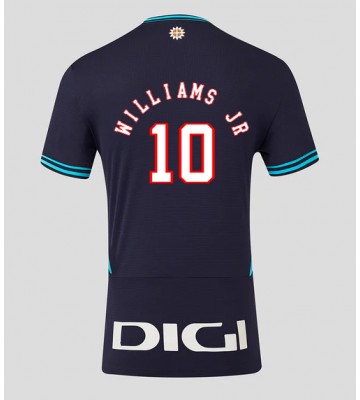 Athletic Bilbao Nico Williams #10 Udebanetrøje 2025-26 Kortærmet